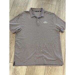 Travis Mathew Golf Polo Mens XXL Purple Preppy Casual Golf Shirt